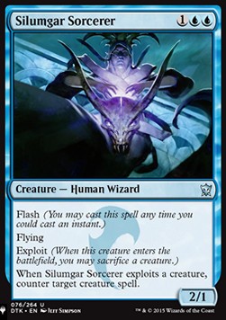 Silumgar Sorcerer⁣ - The List⁣ (Uncommon)⁣ [76]