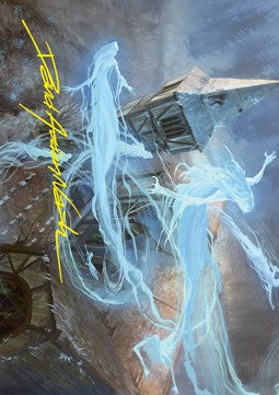 Art Series: Hallowed Haunting (V.2)⁣ - Innistrad: Crimson Vow: Extras⁣ (Tip Card)⁣ [A12]