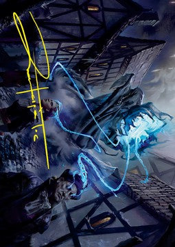 Art Series: Dreamshackle Geist (V.2)⁣ - Innistrad: Crimson Vow: Extras⁣ (Tip Card)⁣ [A22]