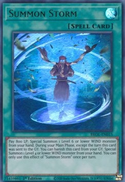Summon Storm⁣ - Brothers of Legend⁣ (Ultra Rare)⁣ [015]