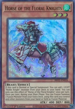 Horse of the Floral Knights⁣ - Brothers of Legend⁣ (Ultra Rare)⁣ [018]