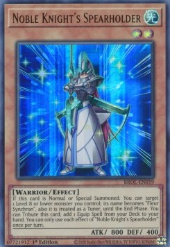 Noble Knight's Spearholder⁣ - Brothers of Legend⁣ (Ultra Rare)⁣ [019]