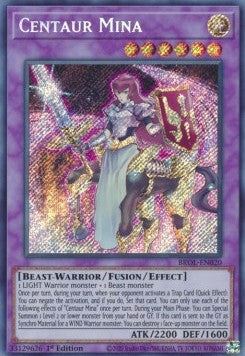 Centaur Mina⁣ - Brothers of Legend⁣ (Secret Rare)⁣ [020]