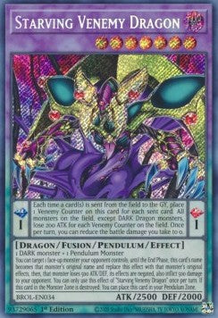 Starving Venemy Dragon⁣ - Brothers of Legend⁣ (Secret Rare)⁣ [034]