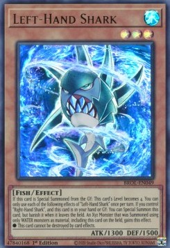 Left-Hand Shark⁣ - Brothers of Legend⁣ (Ultra Rare)⁣ [049]