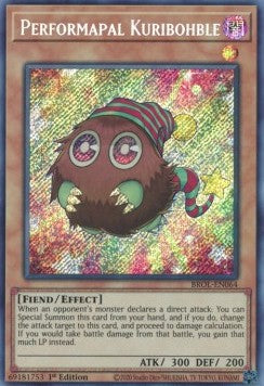 Performapal Kuribohble⁣ - Brothers of Legend⁣ (Secret Rare)⁣ [064]