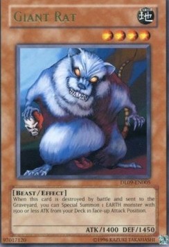 Giant Rat (V.2 - Rare) - Duelist League 09 (Rare) [DL09-005]