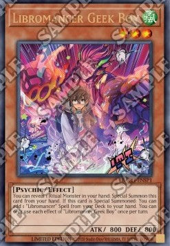 Libromancer Geek Boy (V.2 - Ultra Rare)⁣ - Battle of Chaos⁣ (Ultra Rare)⁣ [SP1]