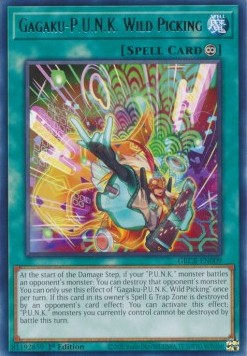 Gagaku-P.U.N.K. Wild Picking⁣ - The Grand Creators⁣ (Rare)⁣ [009]