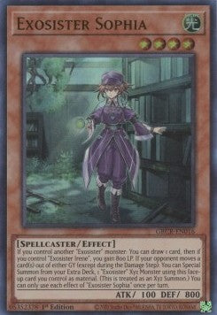 Exosister Sophia (V.1 - Ultra Rare) - The Grand Creators (Ultra Rare) [GRCR-016]