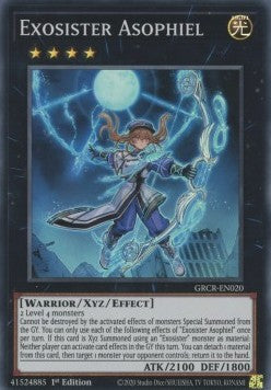 Exosister Asophiel⁣ - The Grand Creators⁣ (Super Rare)⁣ [020]