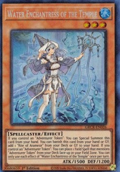 Water Enchantress of the Temple (V.2 - Collectors Rare) - The Grand Creators (Collectors Rare) [GRCR-026]