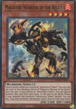 Magicore Warrior of the Relics⁣ - The Grand Creators⁣ (Super Rare)⁣ [027]