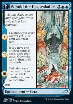 Behold the Unspeakable // Vision of the Unspeakable⁣ - Kamigawa: Neon Dynasty⁣ (Uncommon)⁣ [48]