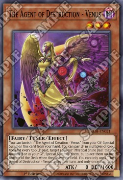 The Agent of Destruction - Venus⁣ - Battle of Chaos⁣ (Common)⁣ [021]
