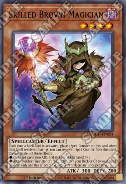 Skilled Brown Magician⁣ - Battle of Chaos⁣ (Common)⁣ [024]