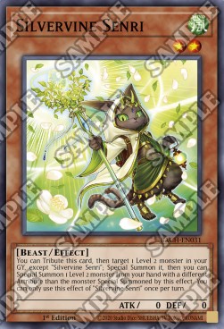 Silvervine Senri⁣ - Battle of Chaos⁣ (Common)⁣ [031]
