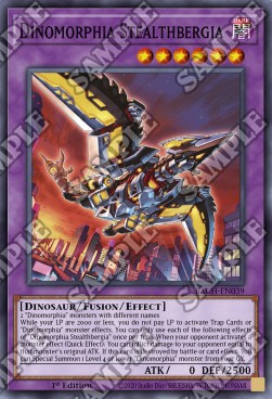 Dinomorphia Stealthbergia⁣ - Battle of Chaos⁣ (Super Rare)⁣ [039]