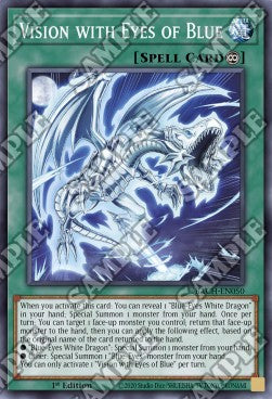 Vision with Eyes of Blue⁣ - Battle of Chaos⁣ (Super Rare)⁣ [050]
