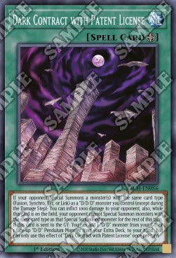 Dark Contract with Patent License⁣ - Battle of Chaos⁣ (Super Rare)⁣ [056]