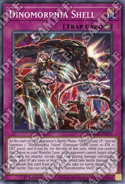 Dinomorphia Shell⁣ - Battle of Chaos⁣ (Common)⁣ [071]
