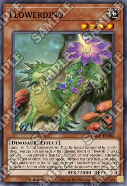Flowerdino⁣ - Battle of Chaos⁣ (Common)⁣ [082]