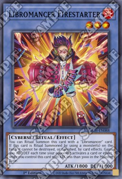 Libromancer Firestarter⁣ - Battle of Chaos⁣ (Super Rare)⁣ [088]