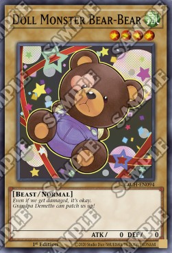 Doll Monster Bear-Bear⁣ - Battle of Chaos⁣ (Common)⁣ [094]