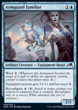 Armguard Familiar⁣ - Kamigawa: Neon Dynasty⁣ (Common)⁣ [46]