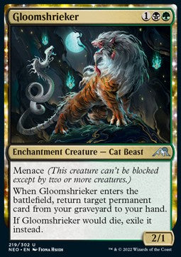 Gloomshrieker⁣ - Kamigawa: Neon Dynasty⁣ (Uncommon)⁣ [219]