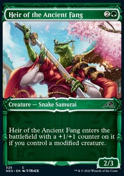 Heir of the Ancient Fang⁣ - Kamigawa: Neon Dynasty: Extras⁣ (Common)⁣ [325]