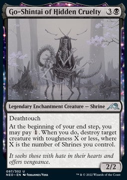 Go-Shintai of Hidden Cruelty⁣ - Kamigawa: Neon Dynasty⁣ (Uncommon)⁣ [97]
