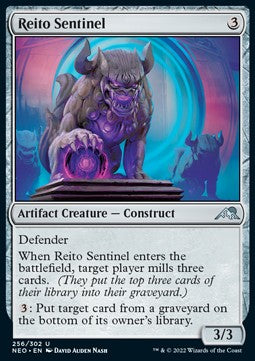 Reito Sentinel⁣ - Kamigawa: Neon Dynasty⁣ (Uncommon)⁣ [256]