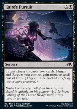 Kaito's Pursuit⁣ - Kamigawa: Neon Dynasty⁣ (Common)⁣ [103]
