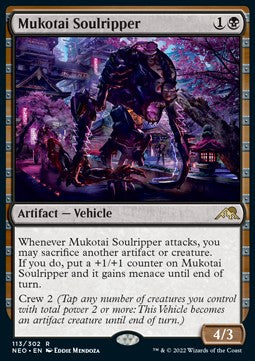 Mukotai Soulripper⁣ - Kamigawa: Neon Dynasty⁣ (Rare)⁣ [113]