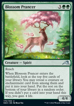 Blossom Prancer⁣ - Kamigawa: Neon Dynasty⁣ (Uncommon)⁣ [175]