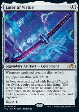 Eater of Virtue⁣ - Kamigawa: Neon Dynasty⁣ (Rare)⁣ [245]