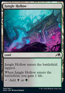 Jungle Hollow⁣ - Kamigawa: Neon Dynasty⁣ (Common)⁣ [269]