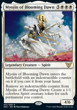 Myojin of Blooming Dawn (V.1)⁣ - Commander: Kamigawa: Neon Dynasty⁣ (Rare)⁣ [31]