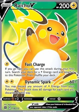 Raichu V⁣ - Brilliant Stars⁣ (Ultra Rare)⁣ [158]