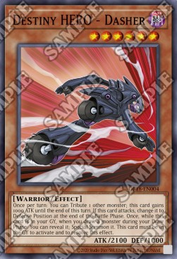 Destiny HERO - Dasher⁣ - OTS Tournament Pack 18⁣ (Super Rare)⁣ [004]