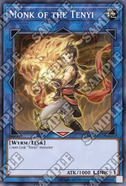 Monk of the Tenyi⁣ - OTS Tournament Pack 18⁣ (Super Rare)⁣ [012]