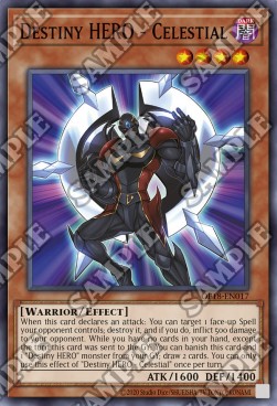 Destiny HERO - Celestial⁣ - OTS Tournament Pack 18⁣ (Common)⁣ [017]