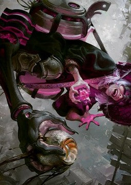 Art Series: Undercity Scrounger (V.1)⁣ - Kamigawa: Neon Dynasty: Extras⁣ (Tip Card)⁣ [A42]