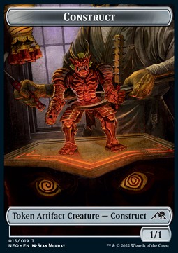 Construct Token (Artifact 1/1)⁣ - Kamigawa: Neon Dynasty: Extras⁣ (Token)⁣ [T15]