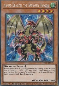 Armed Dragon, the Armored Dragon⁣ - Hidden Arsenal: Chapter 1⁣ (Secret Rare)⁣ [173]