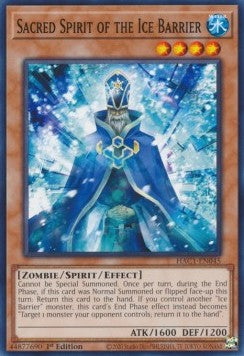 Sacred Spirit of the Ice Barrier (V.1 - Common)⁣ - Hidden Arsenal: Chapter 1⁣ (Common)⁣ [045]
