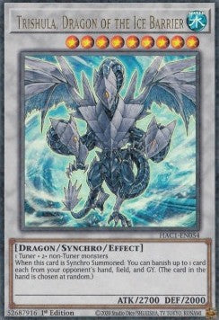 Trishula, Dragon of the Ice Barrier⁣ - Hidden Arsenal: Chapter 1⁣ (Ultra Parallel Rare)⁣ [054]