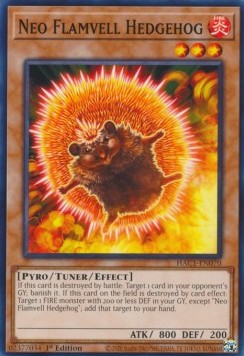 Neo Flamvell Hedgehog (V.1 - Common)⁣ - Hidden Arsenal: Chapter 1⁣ (Common)⁣ [070]