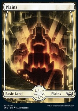 Plains (V.1)⁣ - Streets of New Capenna⁣ (Land)⁣ [272]